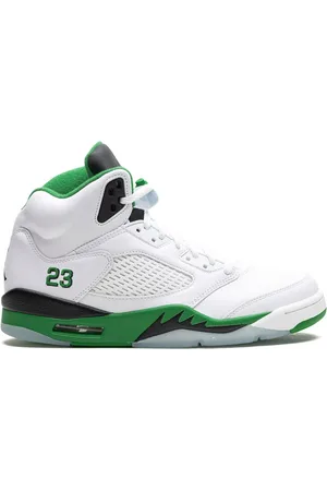 Jordan Air 5 Lucky Green Sneakers