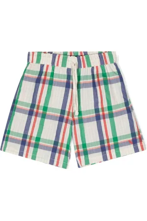 Bobo Choses Bermudas mit Madras-Karo