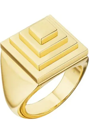 Cadar 18kt Pyramid Gelbgold-Siegelring