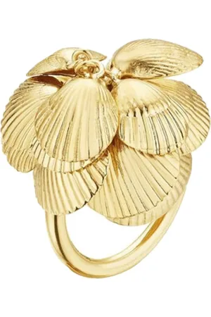 Cadar 18kt Shell Gelbgold-Cocktailring