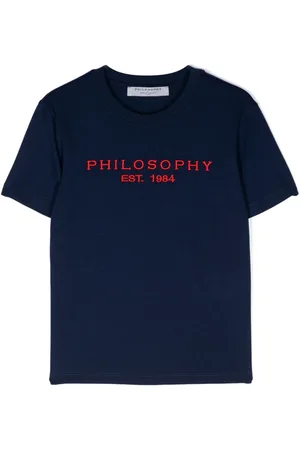 PHILOSOPHY DI LORENZO SERAFINI T-Shirt mit Logo-Stickerei