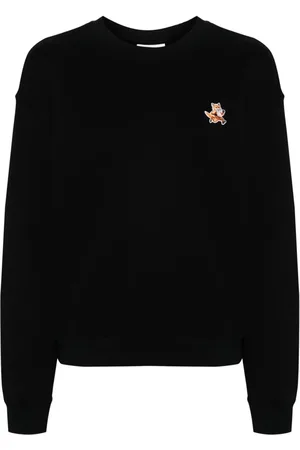 Maison Kitsuné Sweatshirt mit Fox-Applikation