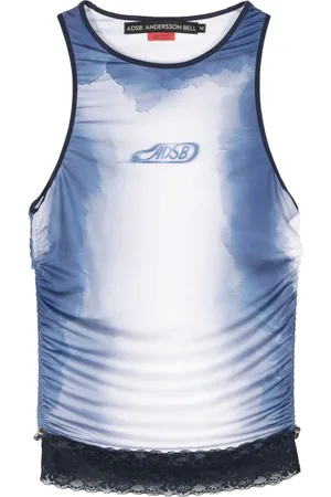 Andersson Bell Trägershirt mit Logo-Print
