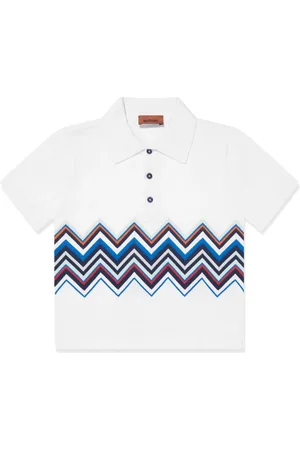 Missoni Poloshirt mit Zickzackmuster