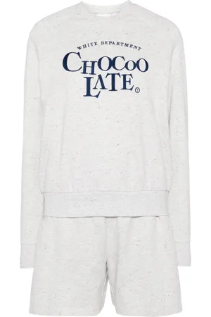 Chocoolate Jogginganzug mit Logo-Stickerei