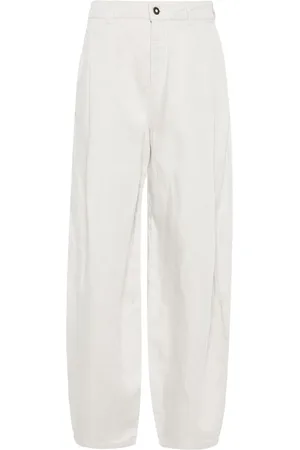 Emporio Armani Hose mit weitem Bein