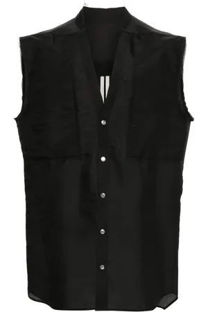 Rick Owens Ungesäumtes Trägershirt