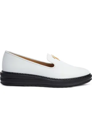 Giuseppe Zanotti Loafer mit Logo-Schild