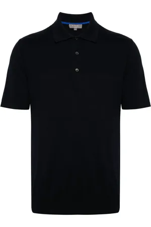 N.PEAL Polzeath Baumwoll-Kaschmir-Poloshirt