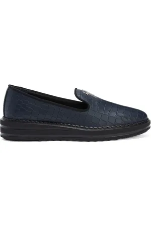 Giuseppe Zanotti Loafer mit Logo-Schild