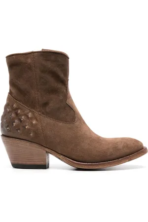 ALBERTO FASCIANI Heidi Stiefeletten aus Wildleder