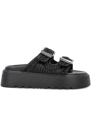 Casadei Birky Ale Flatform-Pantoletten