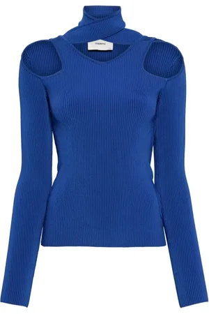 COPERNI Gerippter Pullover mit Cut-Outs