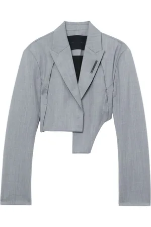 HELIOT EMIL Asymmetrischer Schurwollblazer