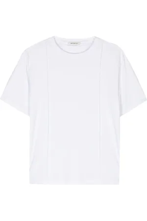 Peter Do Rundhals-T-Shirt in Knitteroptik
