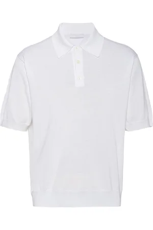 Prada Poloshirt mit Triangel-Logo