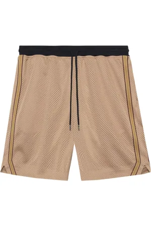 JOHN ELLIOTT Mesh-Shorts mit Streifendetail