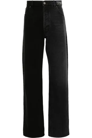 Maison Margiela Halbhohe Straight-Leg-Jeans
