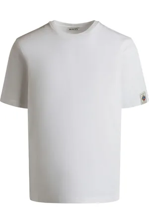 Bally T-Shirt mit Logo-Applikation