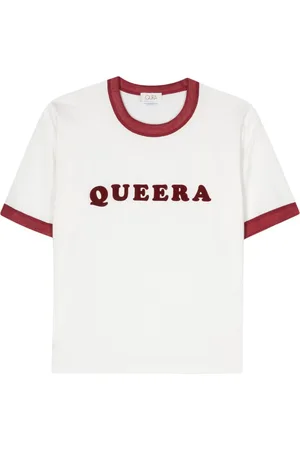 Quira T-Shirt mit beflocktem Logo