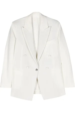 Lanvin Einreihiger Blazer mit rosenförmigen Knöpfen