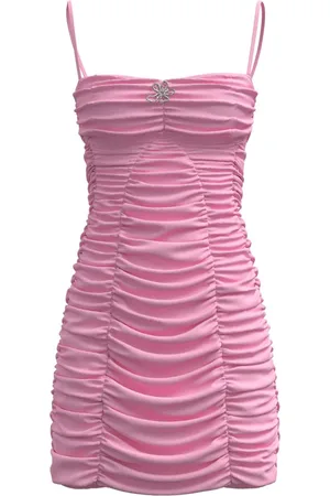 MACCAPANI Gerüschtes Elena Minikleid
