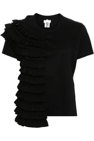 NOIR KEI NINOMIYA T-Shirt mit Rüschen