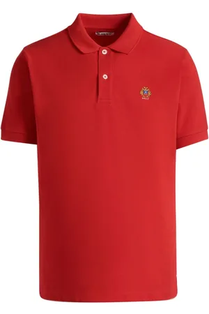 Bally Besticktes Poloshirt aus Bio-Baumwolle