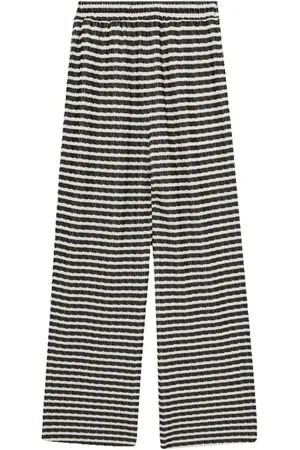 B+AB High-Waist-Hose mit weitem Bein