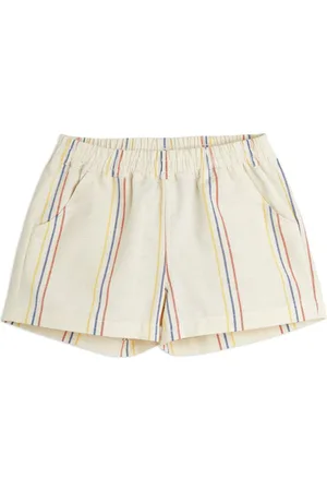 Mini Rodini Gestreifte Shorts mit Stretchbund