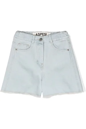 Aspesi Ausgefranste Jeans-Shorts