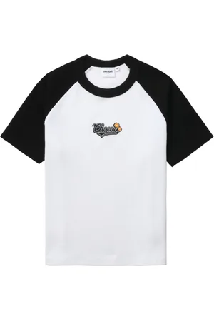 Chocoolate T-Shirt mit Logo-Applikation