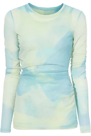 Proenza Schouler Amber Oberteil mit abstraktem Print