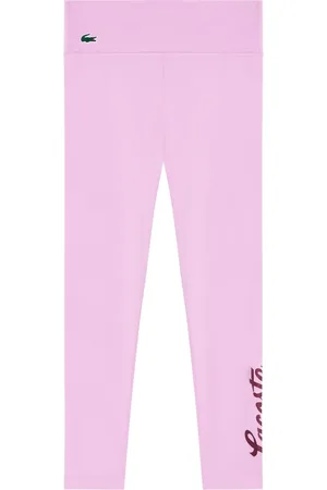 Lacoste Ultra-Dry Stretch Sport Leggings mit Logo-Print