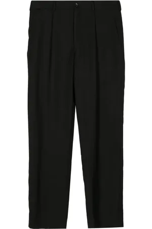 Comme des Garçons Halbhohe Hose mit Falten