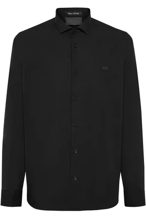 Philipp Plein Sugar Daddy Hemd mit Totenkopf-Print