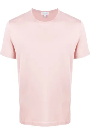 Sunspel T-Shirt mit Rundhalsausschnitt