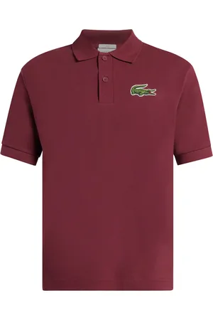 Lacoste Poloshirt mit Alligator-Logo-Applikation