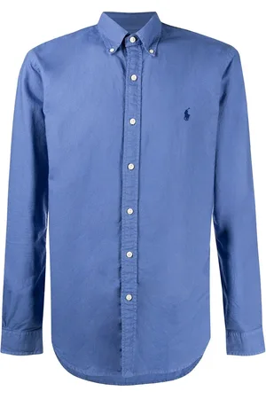 Ralph Lauren Hemd mit Logo-Stickerei