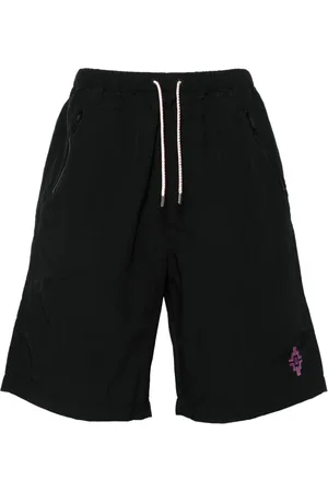 MARCELO BURLON Graffiti Cross Bermudas