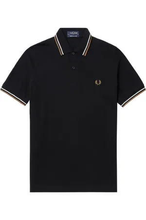 Fred Perry M12 Twin Tipped Poloshirt aus Baumwoll-Pikee