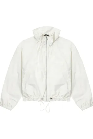 tout a coup Stehkragen-Jacke mit tiefen Schultern