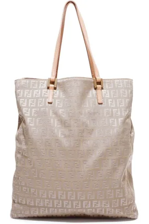 Fendi Shopper mit Zucchino-Jacquardmuster
