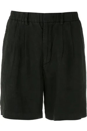 HANDRED Leinen-Shorts mit Falten