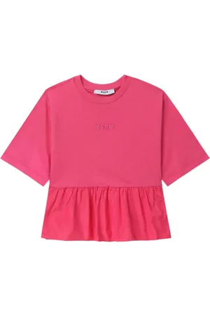 Msgm Gerüschtes T-Shirt