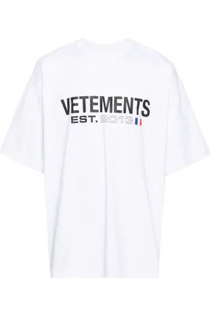Vetements T-Shirt mit Logo-Print