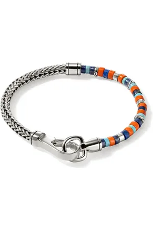 John Hardy Heishi-Armband aus Sterlingsilber mit Lapislazuli und Türkis