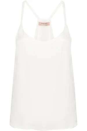 Twin-Set Tanktop mit V-Ausschnitt