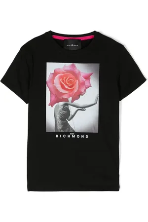 John Richmond T-Shirt mit Logo-Print