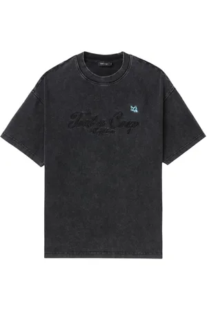 tout a coup T-Shirt mit Logo-Stickerei